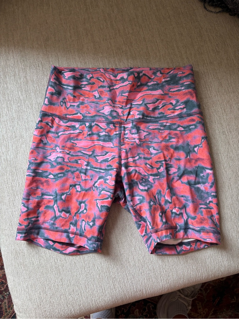 Lululemon Wunder Train High Rise Shorts- Chroma Clash